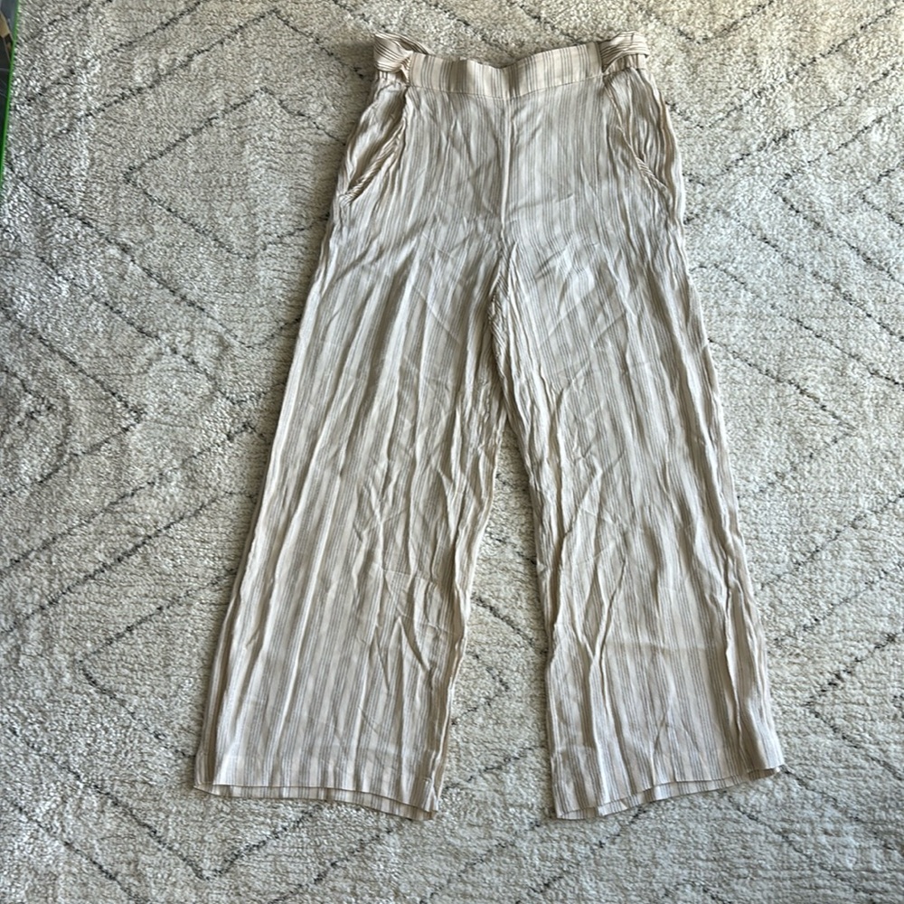 Wilfred Faun Pant Almond/Birch Striped Small - Picture 4 of 7